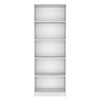 Tuhome Home 4 Shelves Bookcase with Multi-Tiered Storage