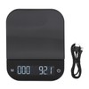Kitchen Scale 0.1g to 6.6lb LED Display Touch Control Tare