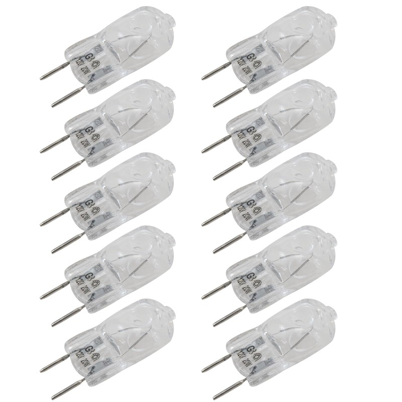 BUTITNOW 10-Pack G8 Halogen Bulbs for GE Microwave - Replacement