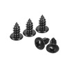 sourcing map 5mm x 10mm Phillips Pan Head Self-tapping Screw,