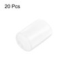 sourcing map 20pcs Rubber End Caps Protective Caps 17mm ID