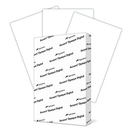 Accent Opaque 11” x 17” White Cardstock Paper, 100lb, 271gsm – 200 Sheets (1 Ream) – Premium Smooth Heavy Cardstock, Printer Paper for Invitations, Cards, Menus, Business Cards – 188093R