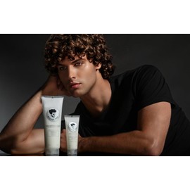 Avenue Man Curl Defining Cream - Unscented - Natural & Flexible Hold Hair Products with Herbal Extracts for All Hair Types - Paraben Free & Sulfate Free (7.0 oz)