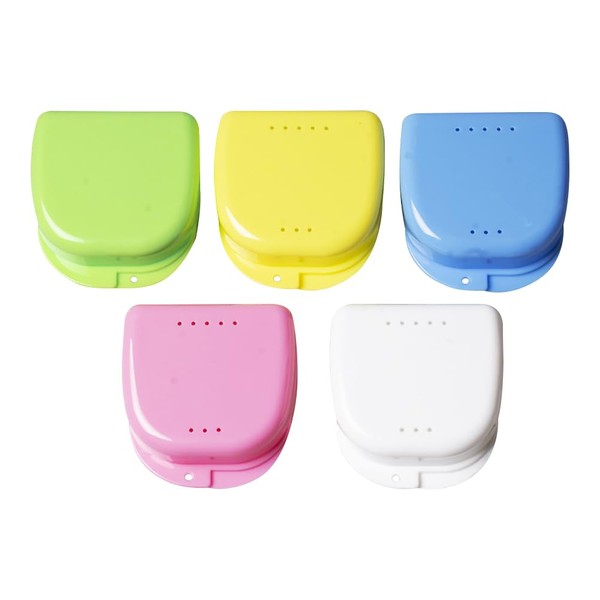 FSSTUD FSSTUD 5 Pcs Portable Breathable Retainer Cases Leak Proof