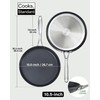 Cooks Standard Crepe Pan Hard Anodized Ceramic Nonstick Pancake Pan,