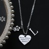 Eilygen Dancer Gift Dance Women Necklace Never Miss a Chance