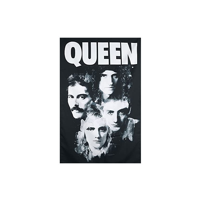 Queen - Faces Textile Poster