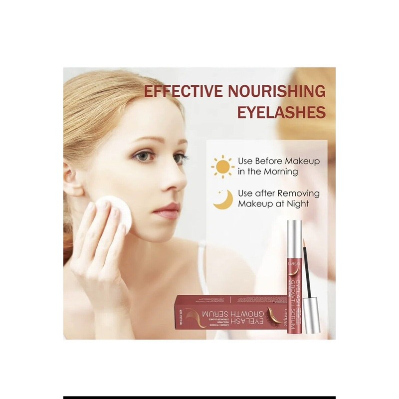 LASHJAR Upgraded Eyelash Growth Serum, Premium Lash Serum Eyebrow Enhancer