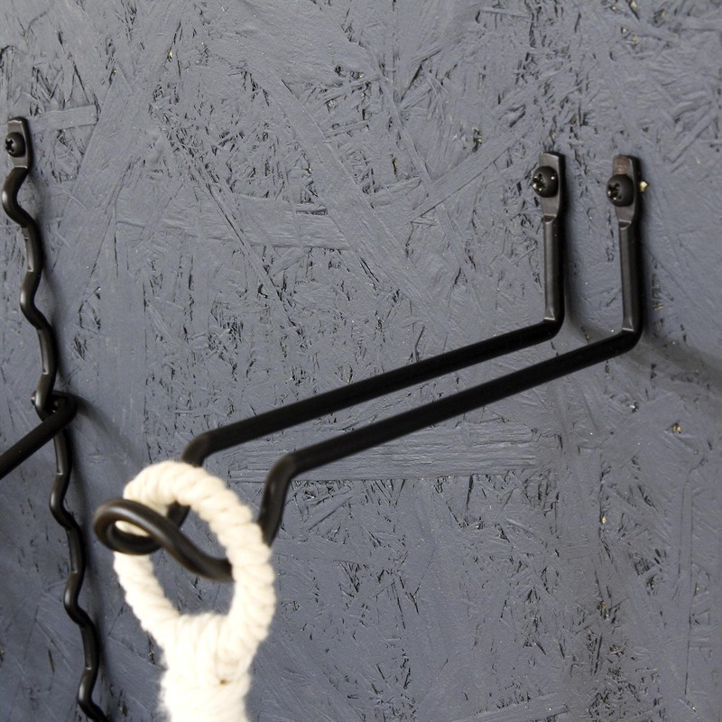 Wake Industry Kabette Wall Storage Hanging Hook Brass Color