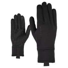 Ziener DISANTO Touch Bike Glove - 8.5, Black