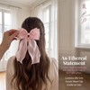Gudalea Large Hair Bow Clips for Women, Pack of 4,