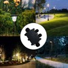 IP68 Waterproof Junction Box, 4-Way Cable Connector for Outdoor Use,