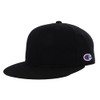 Champion 181-0924 Straight Cap, Black, 57 to 59 cm