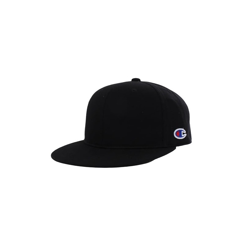 Champion 181-0924 Straight Cap, Black, 57 to 59 cm