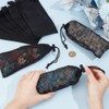 GORGECRAFT Pack of 10 Small Mesh Bags Black Laundry Net