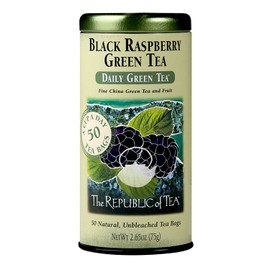 REPUBLIC OF TEA Black Raspberry Green Tea, 50 CT