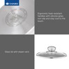 Daniks Classic 11-Piece Stainless Steel Cookware Set with Glass Lids,