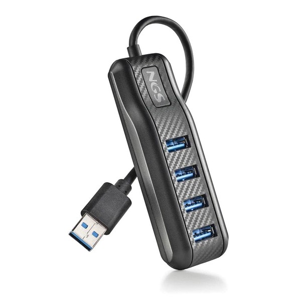 NGS Port 3.0 - Compact 4-Port USB Hub - Compatible