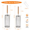 Rolling Grill Basket 2 Pack, 304 Stainless Steel BBQ Grilling