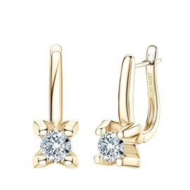 Moissanite Vertical Bar Earrings | Lab Grown 0.5ct Diamond & Rhodium Plated Earring | Sterling Silver Earring for Women | Diamond Stud Earrings for Women | Womens Ear Piercing | Non Tarnish