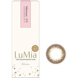 LuMia(ルミア) ワンデー14.5mm／10枚入 【ヌーディーブラウン】 -4.50