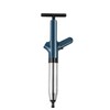 High Pressure Toilet Plunger Kit: Heavy Duty Toilet Unblocker Powerful Stainless Steel Toilets Plungers for Unblocking with 4 Replaceable Heads Visual Barometer for Bathtub Drain Kitchen Clogged