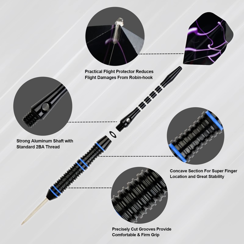 Formula Sports Darts Set, 6 Pcs 21g and 6 Pcs