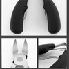 HUIKKJP 爪切り ニッパー 足の巻き爪のお手入れ 陥入爪 甘皮リッパーと爪垢取り ゾンデ付き セット 革製ケース付 男女兼用