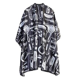 VSILE Beard Apron Hair Clippings Catcher Grooming Bib for Men Shaving Non Stick Hair Beard Cape Cloth Waterproof,Perfect Grooming Gift or Mens Birthday Gift (white)