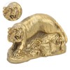 Brass Tiger Statue Ferocious Tiger Durable Brass Rustproof Durable Sturdy