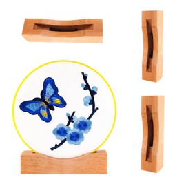 Embroidery Hoop Base Holder Suitable Embroidery Hoop Frame,Cross Stitch Stand Base 3Pack Embroidery Display Stand Display Cross Stitch Hoop (Suitable 7-9.6IN Frame)