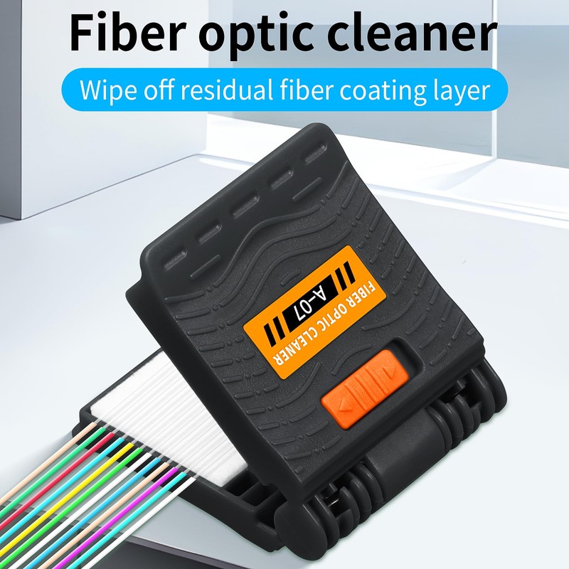 3pc Fiber Optic Wiping Cleaning Clip A-07 FTTH Multi Core