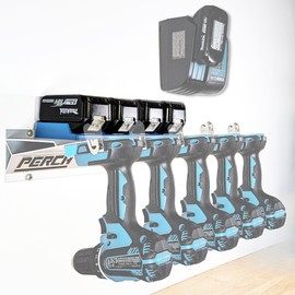 Generic PERCH Battery Holder Expansion for Makita 18v Batteries, 5 Tools