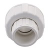 Wantmatch 1/2" PVC Union Pipe Fitting,PVC Adapter(Socket x Socket),EPDM O-Ring,2