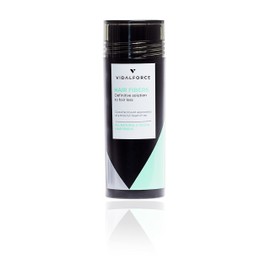 VidalForce Scattered Hair Ash Brown 30 g I 100% Natural Root Powder I Thick Hair in 20 Seconds I Root Powder Ash Brown I Pouring Hair for Hair Thickening I Hairline Powder I Hair Powder Men & Women