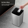 EKO 2-Pack Open Top Trash Can with Removable Inner Basket,
