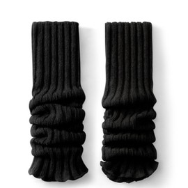 HKBTCH Winter Leg Warmers, Oktoberfest Women's Leg Warmers, White Leg Warmers, Children, High Footless Knee Socks, Ankle Warmers, black