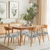 SearchI Dining Chair Seat Covers Set of 6, Stretch Removable
