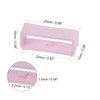 HARFINGTON 6pcs Watch Strap Loop Fastener Rings 22mm, Light Pink