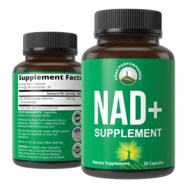 Peak Performance Suplemento Nad Puro 30 Tabletas                                                                                                      