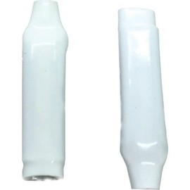 100 Pack, Telecom Wire Crimp Connectors, B Wire Dry Plain White Beanies, 0E-SR100P W Box Technologies, Telephone Alarm Splice