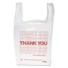 IBSTHW1VAL - quot; Thank Youquot; Handled T-Shirt Bags