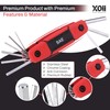 Xoii 17PCS Folding Allen Wrenches Sets | Pack of 2