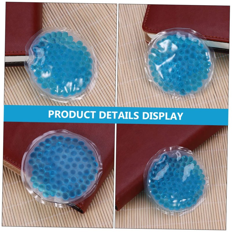 ORFOFE 6Pcs Round Hot Cold Therapy Packs for Physiotherapy Flexible