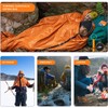 Emergency Sleeping Bag Set, 1 Pack Survival Sleeping Bag with