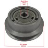 Unbranded Centrifugal Clutch Plate Compactor Heavy Duty 5.5" Pulley 3/4"