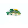 Novelty Green Perch Fish Hair claw clip，Funny Sea Creature Shape