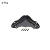 uxcell Metal Desk Corner Protectors Table Edge Cover Guard 40x40x9mm