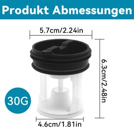 Lint Sieve Filter Lint Filter Insert Replacement Filter for Washing Machine, Filter Lint Filter Washing Machine Filter Lint Filter Replacement