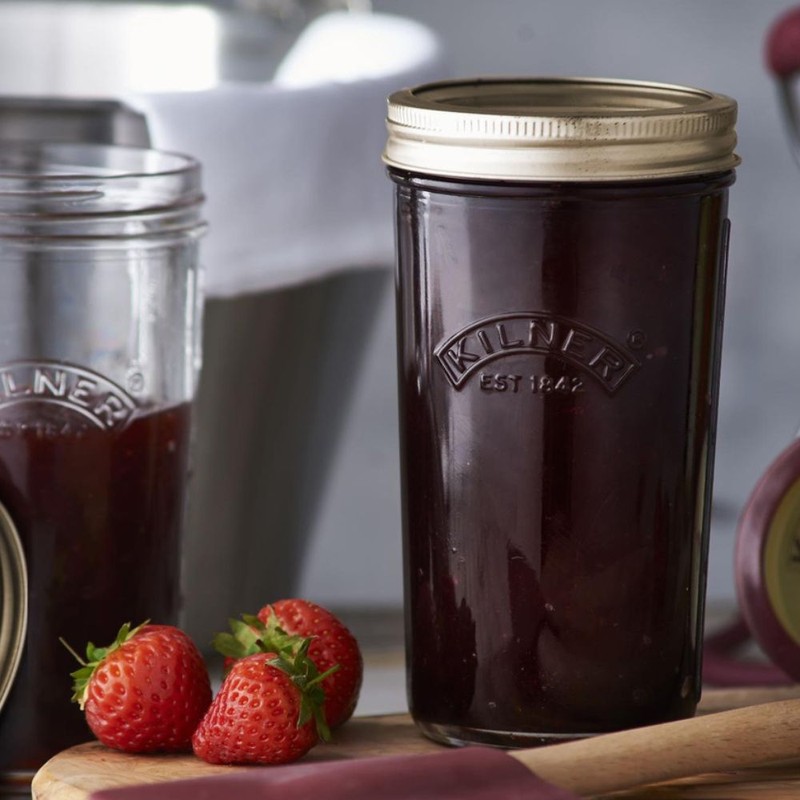 Kilner Wide Mouth Preserve Jar - 500ml, Single Jar